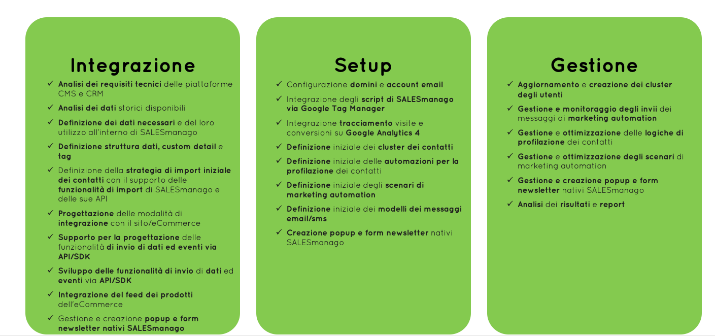 fasi salesmanago archetipo